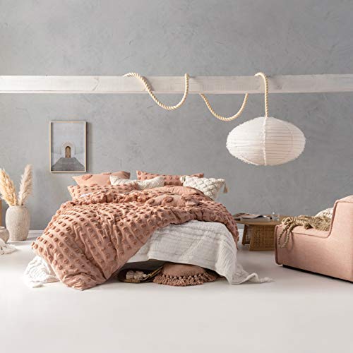 Linen House Haze Parure de lit avec Housse de Couette érable pour très Grand