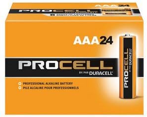Duracell Battery, AAA, Alkaline, 24/Pk