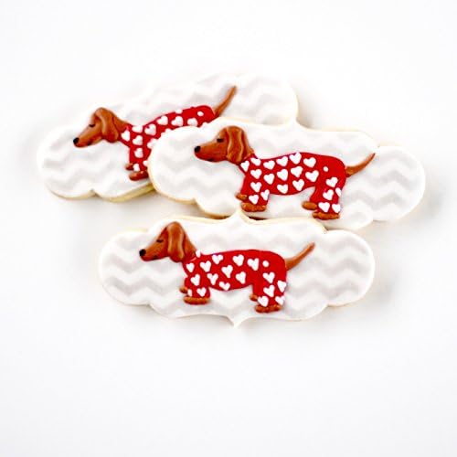½ Dz. Dachshund Puppy Cookies! World’s Best Weiner!