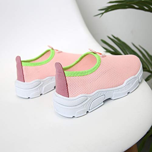 Tantisy ♣↭♣ Unisex Mesh Quick Dry Aqua Water Shoes Lightweight Athletic Sports Comfy Running Shoes for Little Boys/Girls - Thumbnail 4