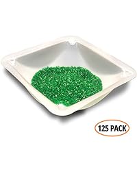 Pure Ponta Labs   Botes de pesaje medianos para medir polvos y líquidos, diseño de fácil pelusa, paquete de 125 100 ml