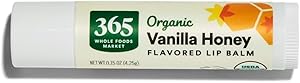 365 by Whole Foods Market, Lip Balm Vanilla Honey Organic, 0.15 Ounce