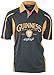 Guinness Signature Performance Rugby Jersey, Large - Grey/Mustard Short Sleeve Polyester Polo Shirt