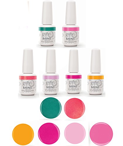 Gelish Neon Street Beat Gel Polish Collection - Includes All 6 Color Bottles Gelish Neon Street Beat Gel Polish Collection - Includes All 6 Color Bottles