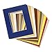 U.S. Art Supply 11X14 Multi-Color Photo Mat Board Set - Mats, Backboard & Clear Bags - Pack of 20 Total (2-ea 10 Colors)