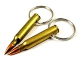 .223 Caliber Real Bullet Keychain
