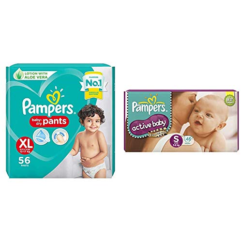 pampers active baby xl 56