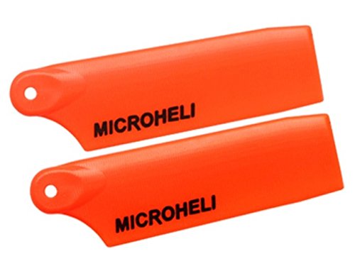 Microheli Plastic Tail Blade 47mm (ORANGE) - BLADE 300 CFX