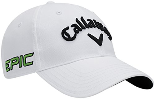 Callaway Golf 2017 Tour Authentic Performance Pro Hat, White, One Size