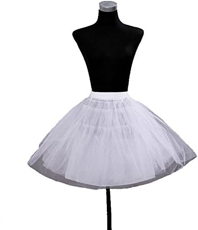 Love Millie Cos Lolita Hoopless Petticoat Mini Crinoline (Ivory)