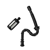 Poweka 00121 Ketofa Oil Filter Gas Fuel Line Hose Tube for Stihl Chainsaw Ms290 Ms3