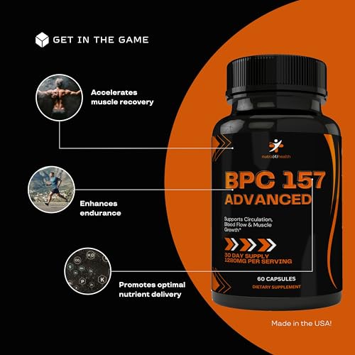 bpc 157 arginine capsules BPC-157 Peptide Capsules1000mcg-Rapid Muscle & Gut Repair,  Anti-Inflammatory Support, Tissue Regeneration Non-GMO, Gluten-FreeFitness  Healthcare Supplement & Sports Nutrition Outdoorfun Gym Edible Dietary main image 1