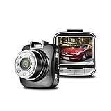 SENWOW Full HD 1080P Dash Cam, 2.0 inch 170 Degree Angle View HD Dash Cam Dashboard Camcorder Vehicle Camera with G-Sensor, Night vision, WDR, 6-Glass Lens, Motion Detection, Come with 32GB TF Card