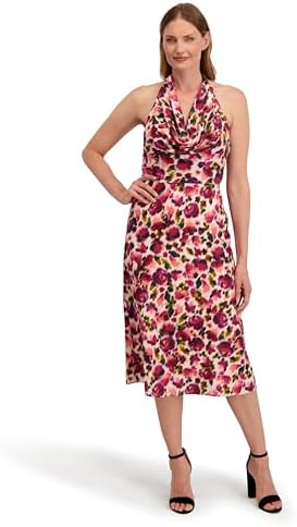 laundry pink dress Silk Laundry: Pink 90s Slip Midi Dress