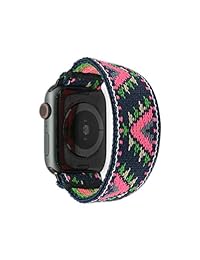 Tefeca   Correa elástica para Apple Watch (1.496 in, 1.575 in, 1.654 in, 1.732 in)