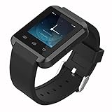 Joinet JWATCH U8 Bluetooth Smart Wrist Watch with Camera / Touch Screen for Android OS and IOS - Black