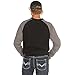 Rasco FR Gray/Black Two Tone Henley T-Shirt