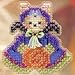 Bewitched Kitty Beaded Counted Cross Stitch Halloween Ornament Kit Mill Hill 2004 Autumn Harvest MHAH64