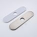 KES 10-Inch Kitchen Sink Faucet Hole Cover Deck Plate Escutcheon, Brushed Steel, PEP3S26-2