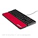 Fat Wrist Pad 17 is a 4 X 17 X 0.75 Inch Wrist Rest for Standard Keyboards and Full Length Mechanical Keyboards (Purple)