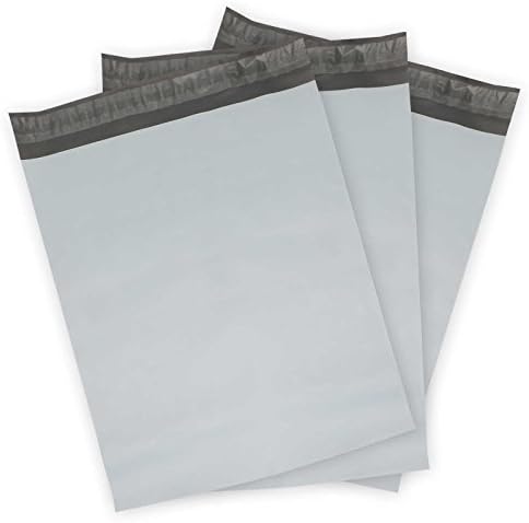 Pop Mailers Premium 6 in. x 9 in. Gray Poly Mailer Envelopes - 100 count