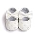 Itaar Baby Girl Moccasins Bow PU Leather Heart Embroidered Soft Soled Shoes for Infants Toddlers