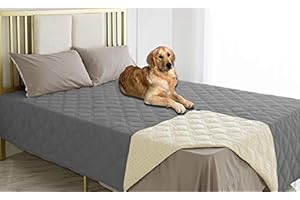 Ameritex Waterproof Dog Bed Cover Pet Blanket with Anti-Slip Back for Furniture Bed Couch Sofa