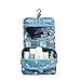 LalaTravel Toiletry Bag Makeup Hanging Travel Organizer, Pouch Set, Cosmetic Dopp Travel Kit TSA for Traveling Men and Women, Waterproof, Blue | Large Fit Many Toiletries