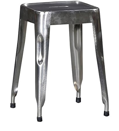 Mini Bar Stool in Nickel