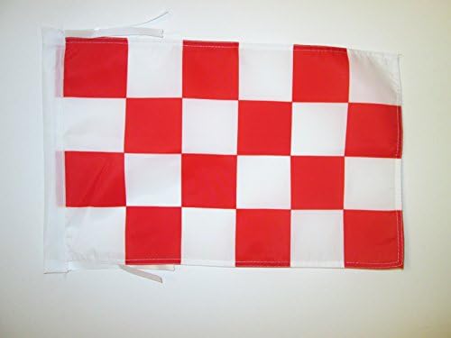 AZ FLAG, Province of North Brabant Flag, 18'' x 12'', 100% Polyester Noord-Brabant Small Banner with Two Cords