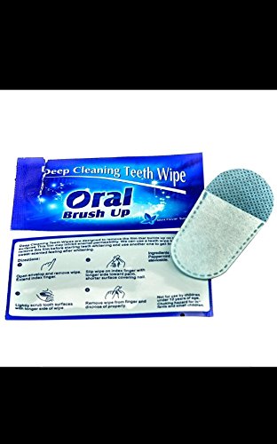 Teeth Wipes, perfect for camping, travelling, cleaning teeth on the go. (20)