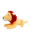 Mighty Linus Lion Safari Dog Toy, Tan