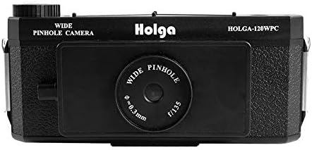 HOLGA Lomo 120 WPC Pinhole Wide Camera - Black - Medium - 120 WPC