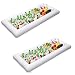 2 Packs Inflatable Pool Table Serving Bar - Large Buffet Tray Server With Drain Plug - Keep Your Salads & Beverages Ice Cold - For Parties Indoor & Outdoor use Bar Party Accessories