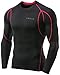 Tesla TM-MUD11-KKR_Large Men's Long Sleeve T-Shirt Baselayer Cool Dry Compression Top MUD11