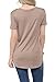 Shamaim Womens Short Sleeve Rayon T shirt Crew Neck Tunic top