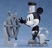 Good Smile Steamboat Willie: Mickey Mouse (1928 Black & White Version) Nendoroid Action Figure, Multicolor