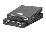 Monoprice Blackbird 4K Pro HDBaseT Extender Kit, IR, 70m With PoC, RS232, HDCP 2.2, 4K@60Hz