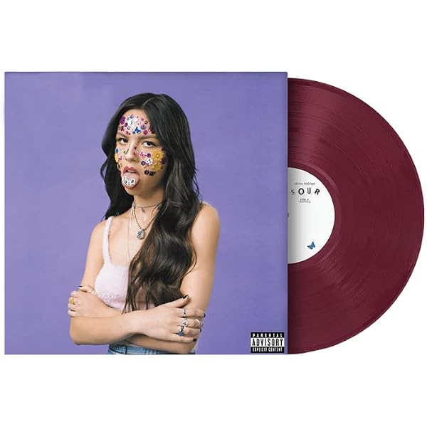 Olivia Rodrigo　限定ブルー＆ホワイトマーブルレコード Olivia Rodrigo - SOUR Vinyl Exclusive Crystal Edition | Amazon.com.br