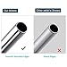 Stainless Steel Straws, Reusable Metal Straws, Yeti Straws, ECO Friendly, Set of 4, Brush and Pouch Included