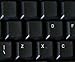 Blank Keyboard Stickers ON Black Background