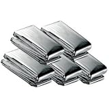 サバイバルシート(防寒・保温シート)5枚パック