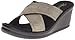 Skechers Cali Women's Rumblers Gore-Geous Wedge Sandal,Bronze,8 M US