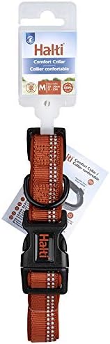 Halti Dog Collar Premium Neoprene Padding Reflective Red Size M view 7