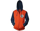 Ripple Junction Dragon Ball Z Kame Symbol Adult Zip Hoody