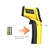 Dr.meter IR-10 Non-Contact Digital Laser Infrared Thermometer -58℉-716℉(50℃-380℃), Yellow and Black