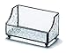Stained Glass Business Card Holder Name Card Display Holder Mosaic Beveled Glass Professional Card Holder for Office Desk Business Desk Name Plate with Card Holder