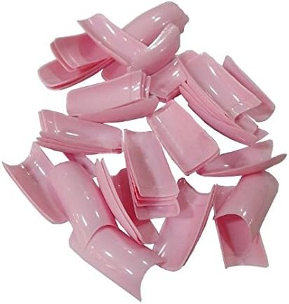 1Box Artificial Nail Tip Natural Color Full Cover False Acrylic Nail Art Tips
