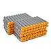 EKIND 200 Pcs Waffles Darts Refill Pack Foam Bullet Compatible for NERF N-Strike Series Blaster (Gray)