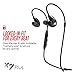 MEE audio EP-X7Plus-BK-MEE Stereo Bluetooth Wireless Sports in-Ear HD Headphones